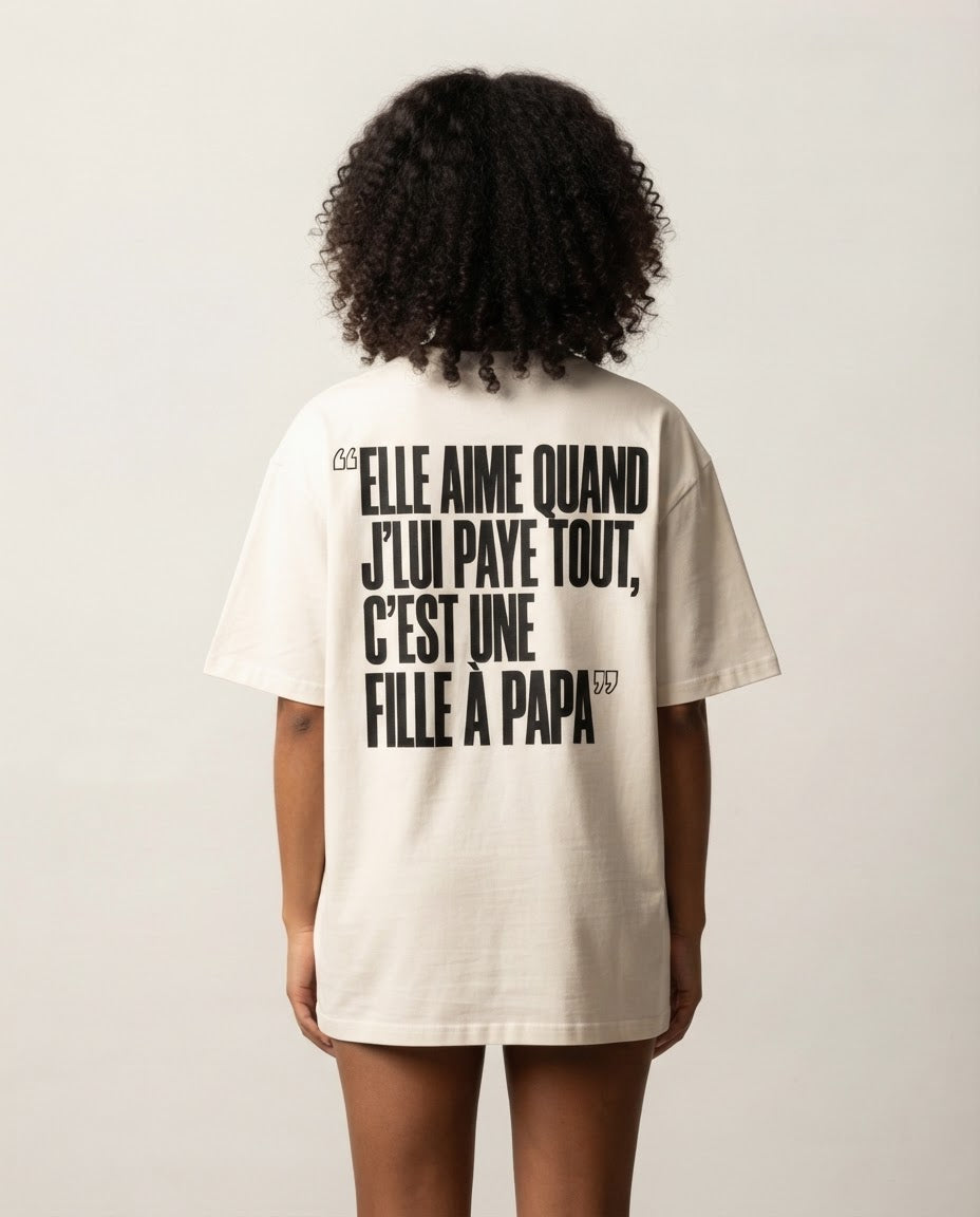 T-shirt Fille à PAPA